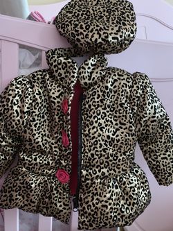 Babygirl Cheetah Jacket & Hat