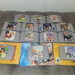 Nintendo 64 Cartridges
