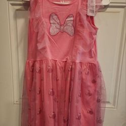New With Tags Minnie Mouse Youth Girls XXL Dress.