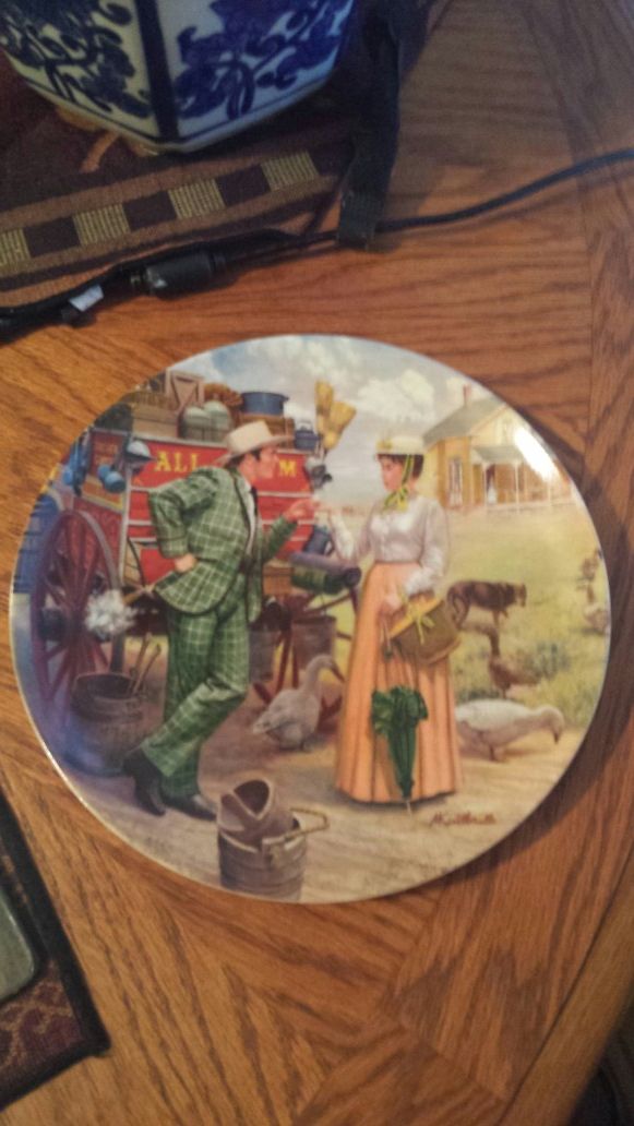 I can't say no collector plate