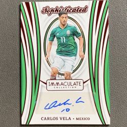 Carlos Vela 2024 Immaculate Sophisticated Auto /30