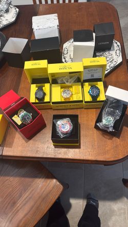 New Watches in boxes
