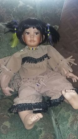 BEAUTIFUL PORCELAIN DOLL