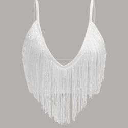 Shein Fringe Cami Top
