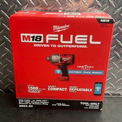 Milwaukee 2864-20 M18 Fuel 3/4” Cordless Impact Wrench