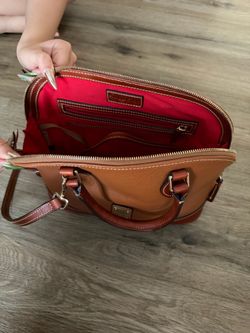 Brown Leather Dooney & Burke Purse
