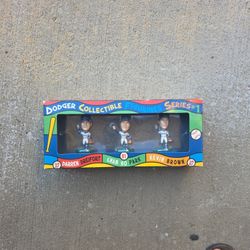 2001 DODGERS Collectible Figurines - Series#1 Dreifert, Park & Brown