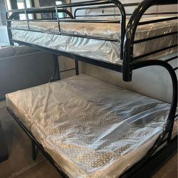 Eclipse Black Bunk Bed $10 Down Payment And Financing Available
