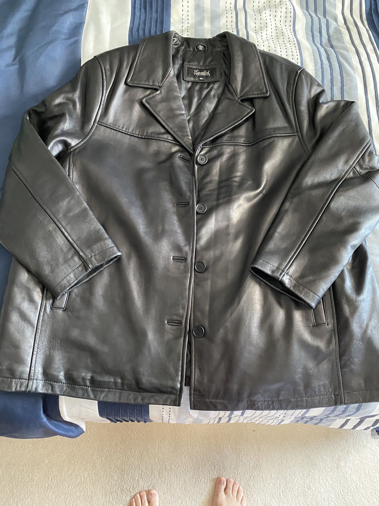 Womens Leather Jacket-size 2X