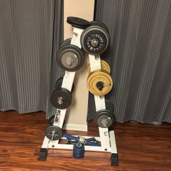 Dumbbells With Tower