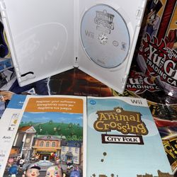 Nintendo Wii Animal Crossing: City Folk Game