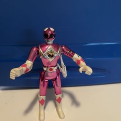 Pink Metallic Vintage Power Ranger