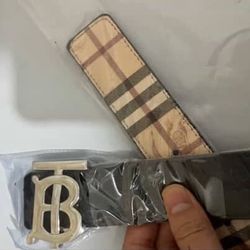 Burrberry belt