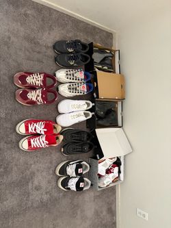 Mixed Sneaker Lot – Nike, Converse & More