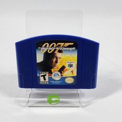 007 World Is Not Enough (Nintendo 64 N64, 2000)