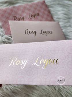 Sobres Personalizados - Custom Money Holders