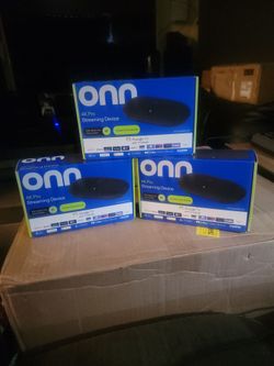 ONN 4K Pro Streaming Device – Lot of 3 80$ each NEW never open