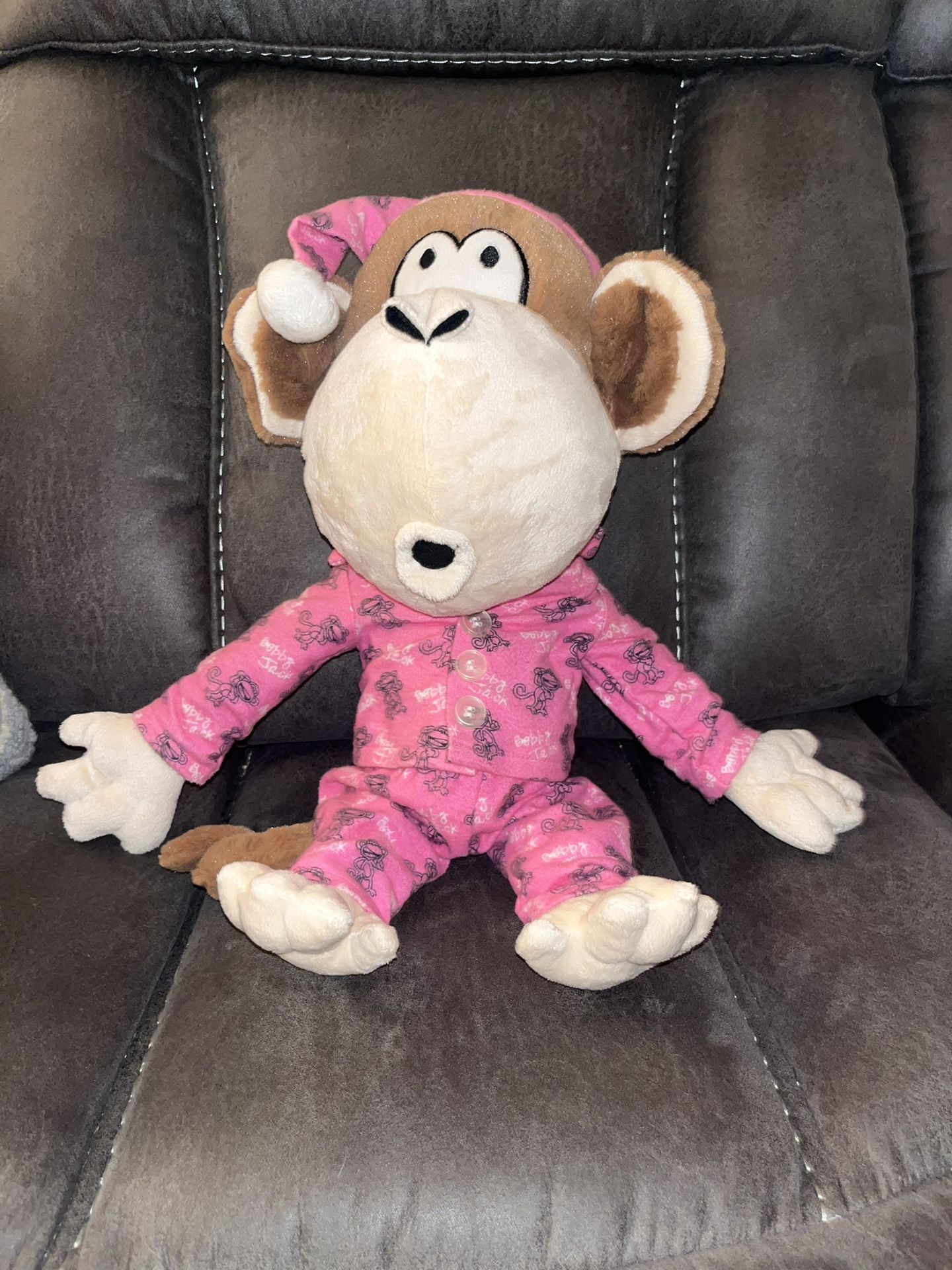Bobby Jack Stuffed Monkey