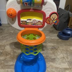 Vintage Fisher Price Mini Basketball Hoop