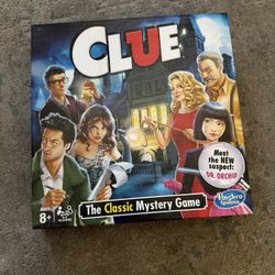 Clue Board Game