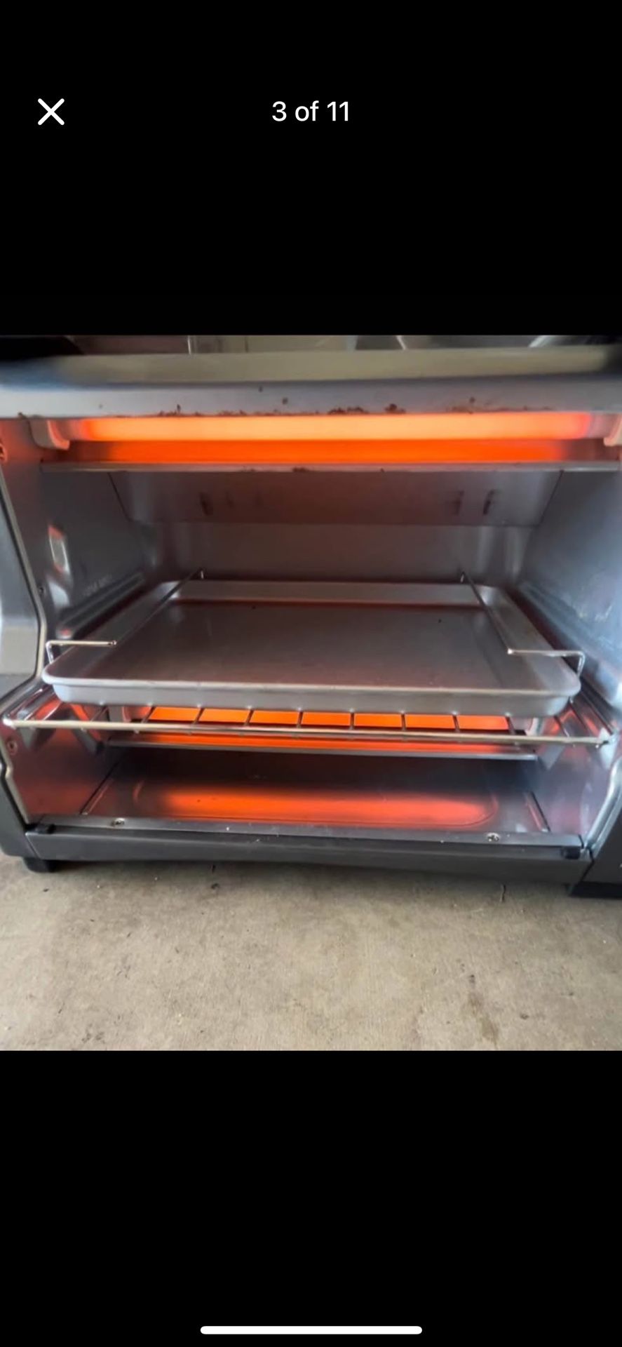 Hamilton Beach Easy Reach 4-Slice Countertop Toaster Oven With Roll-Top Door, 1200 Watts, Fits 9” Pizza, 3 Cooking Functions for Bake, Broil and Toast