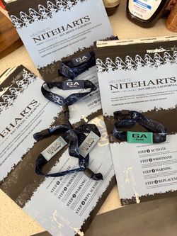 NITEHARTS WRISTBANDS FOR SALE