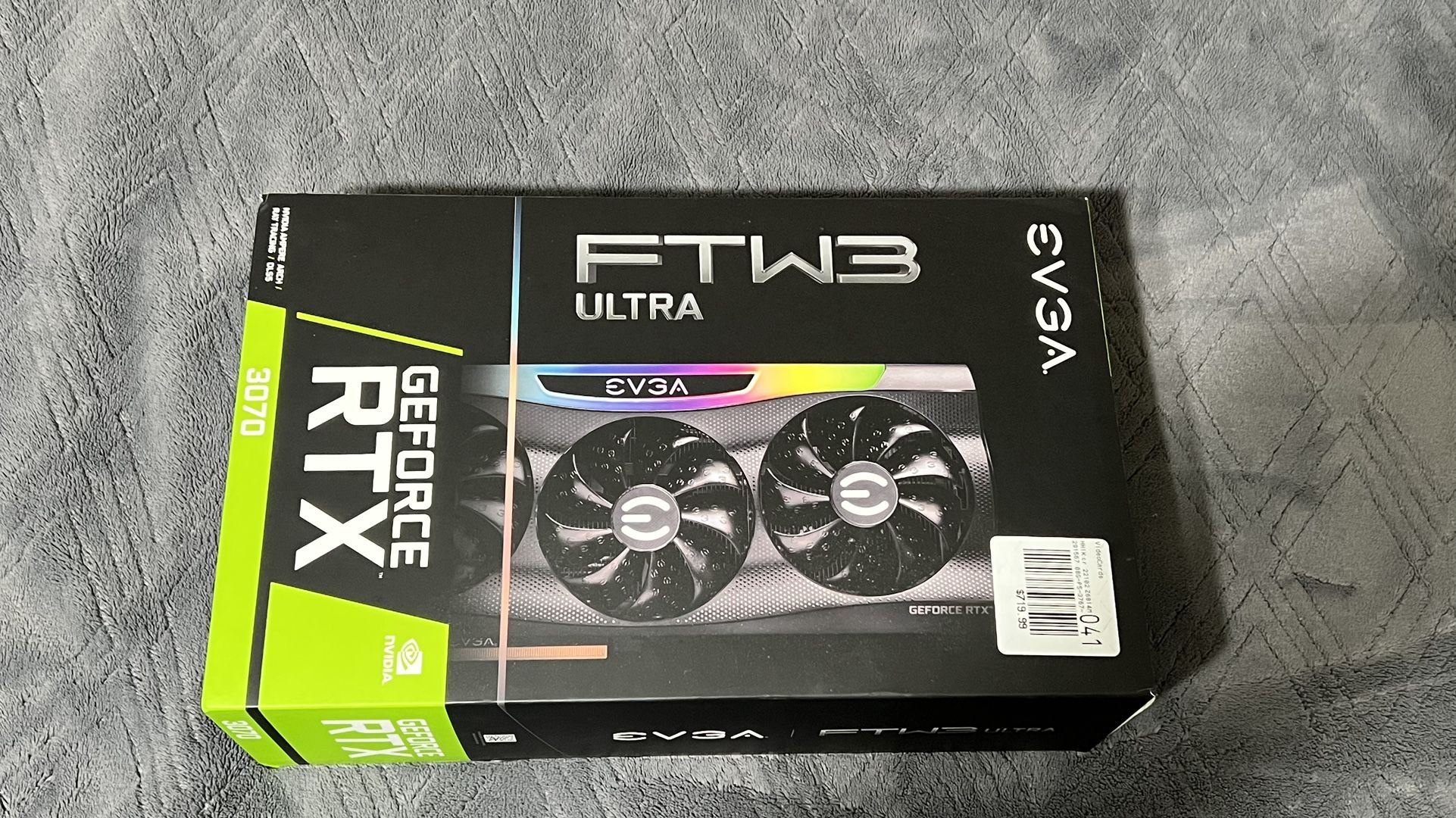EVGA RTX 3070 FTW3 ULTRA