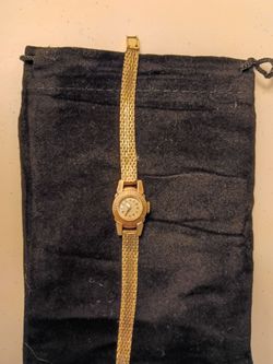 18k gold vintage Omega watch