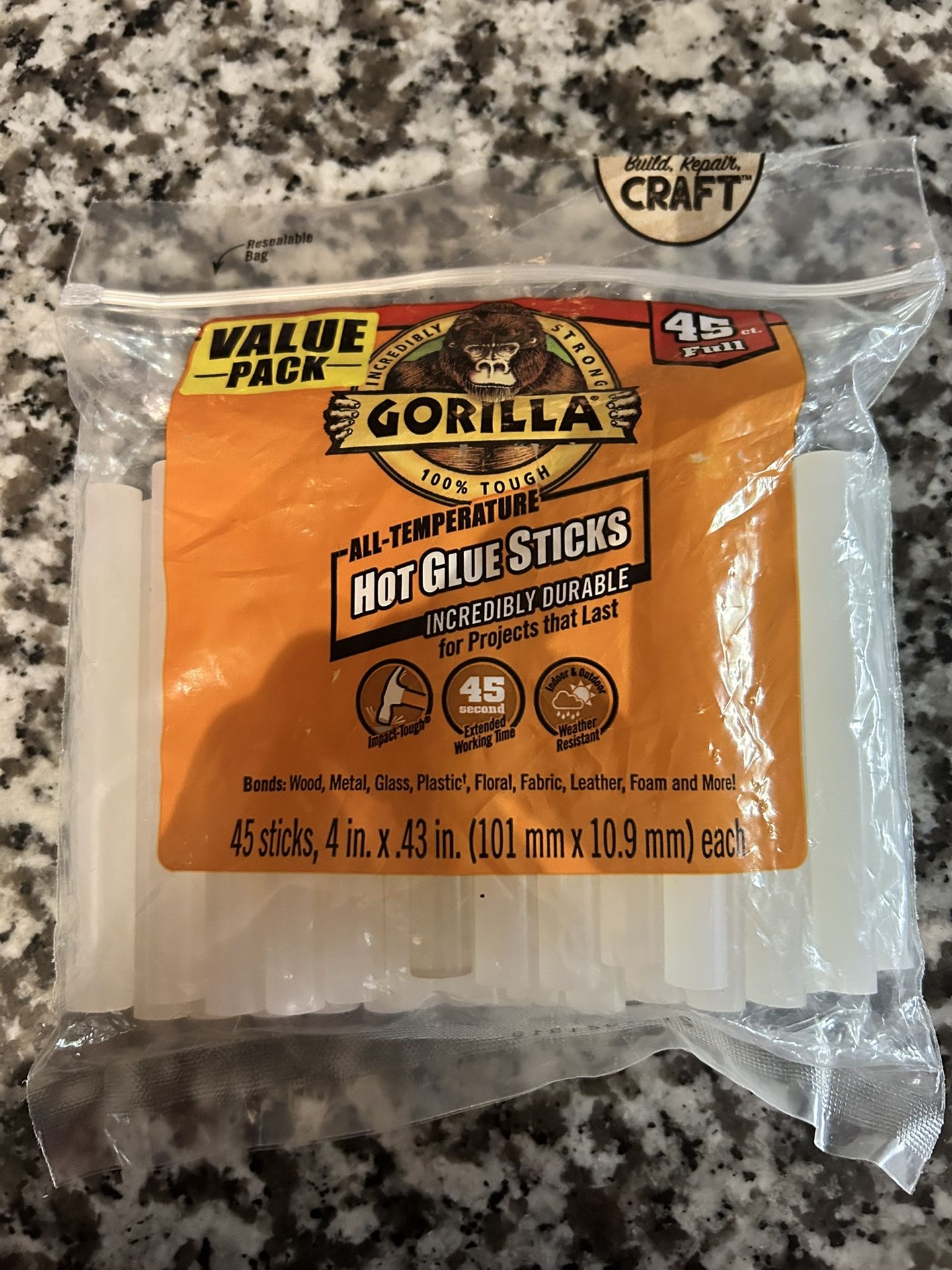 Gorilla Glue ~ Hot Glue Gun Sticks