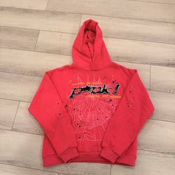 Pink Sp5der hoodie