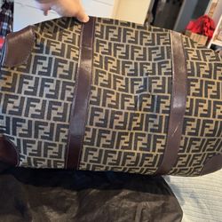 Preloved Fendi Travel bag