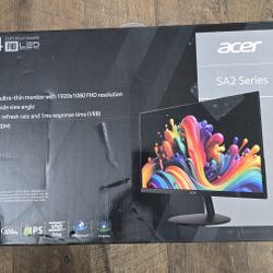 acer SH242Y 23.8-inch IPS Gaming Monitor 100Hz 1920x1080 Full HD 1ms Response Time HDMI