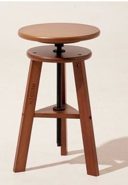 Meeder Adjustable Wood Stool