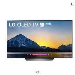 Lg 55” OLED 55B8PUA 4k UHD HDR 120Hz Crystal Smart OLED TV.