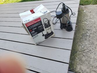 Turtle tank and sump pump