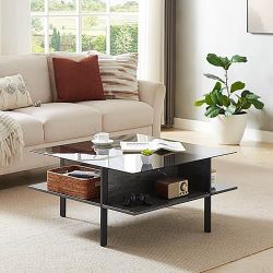 Coffee Table with Glass Top