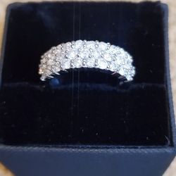Diamond 1.5 ct Platinum Size 7