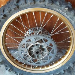 Suzuki Rm125 Rear Wheel 92 93 94 95 96 97 98 99