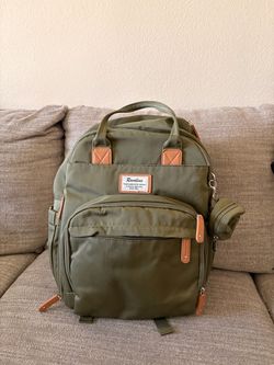 Ruvalino Diaper Bag Backpack – Olive Green