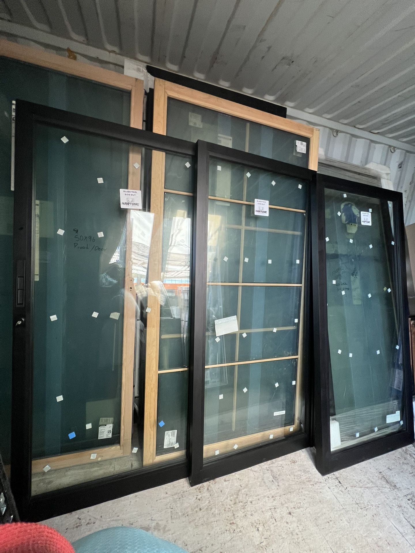 3-panels Sliding Glass Doors 108”x81”