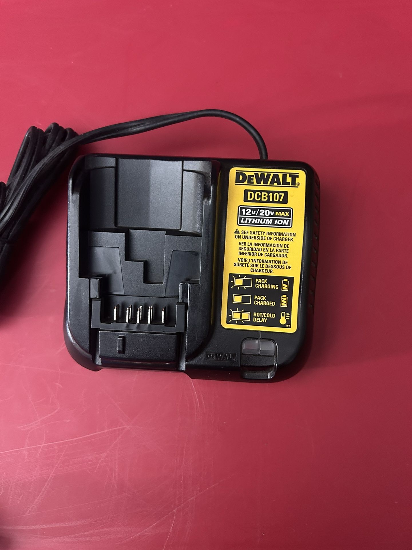 20 v charger dewalt