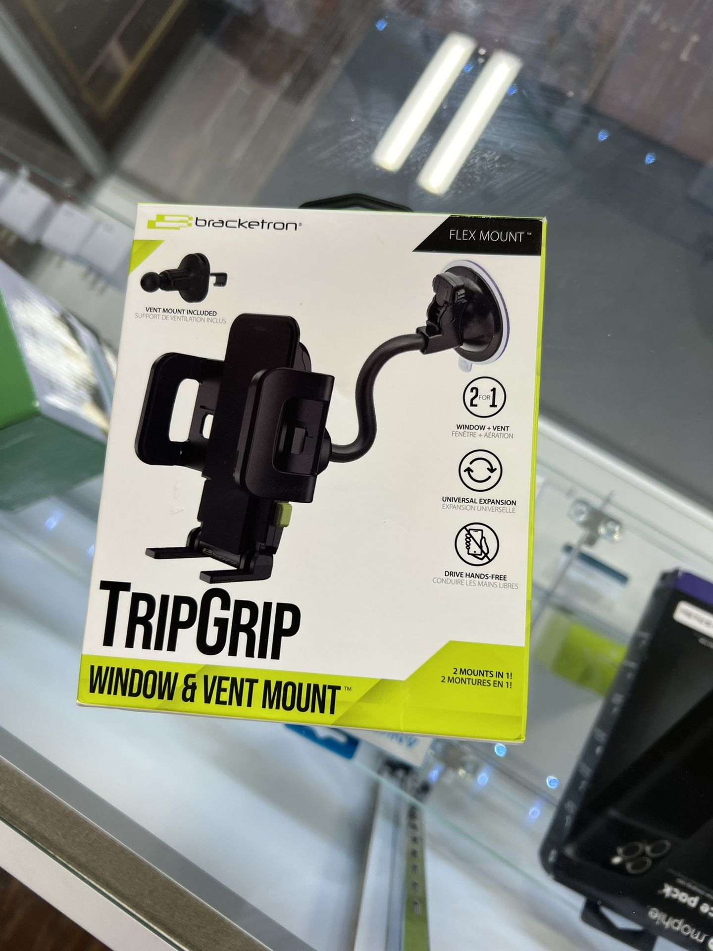 Bracketron TripGrip Window and Vent Mount