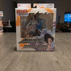 Naruto Shippuden 6" Figure Anime Heroes Sasuke Uchiha Curse Mark Transformation