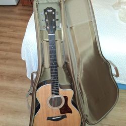 Taylor 214 With Bag Grand Auditorium CE Elect.Acoust. With Taylor Bag
