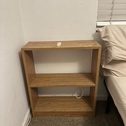 Wood Book Shelf 