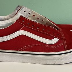Mens Red Vans 