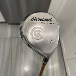 Cleveland Launcher 17* Fairway Wood, 65g R Flex Graphite, 41” RH - STILL AVAILABLE