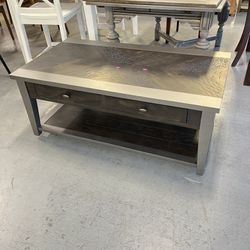 Gray Brown Coffee Table (in Store)