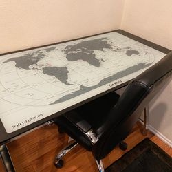 Table and office chair