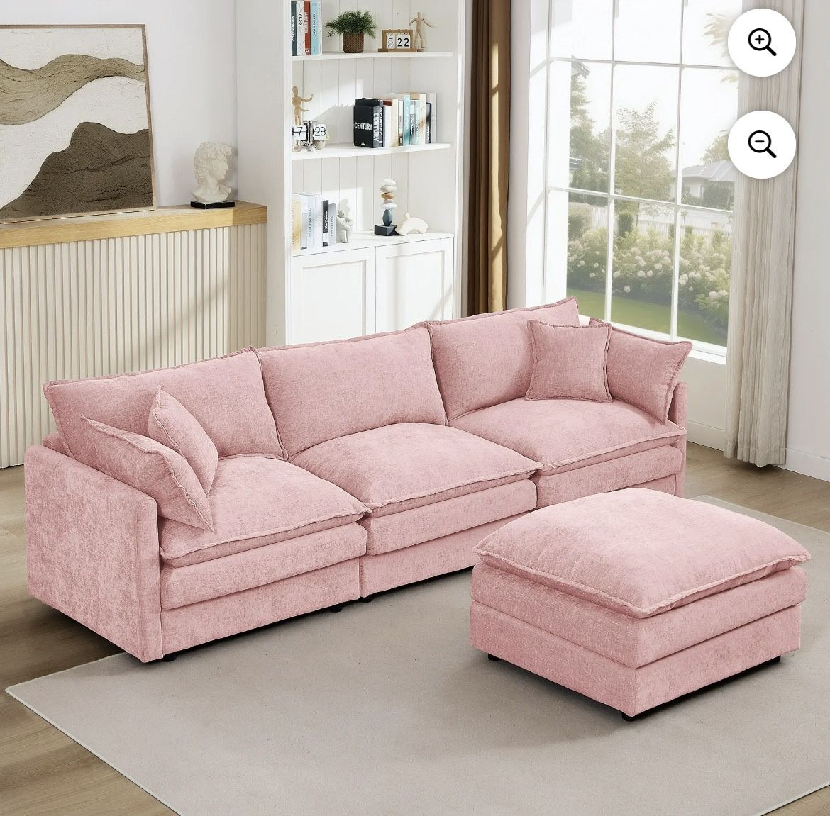 ✨ Muumblus Sectional Cloud Couch w/ Reversible Ottoman – BRAND NEW (Unopened Box) ✨